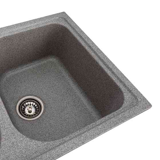 PLATINUM Гранітна мийка для кухні Platinum 7950 Equatoria матовий Сірий Київ