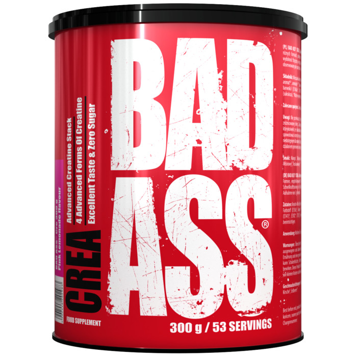 Креатин Bad Ass Crea 300 g (Dragon fruit) Луцк - изображение 1