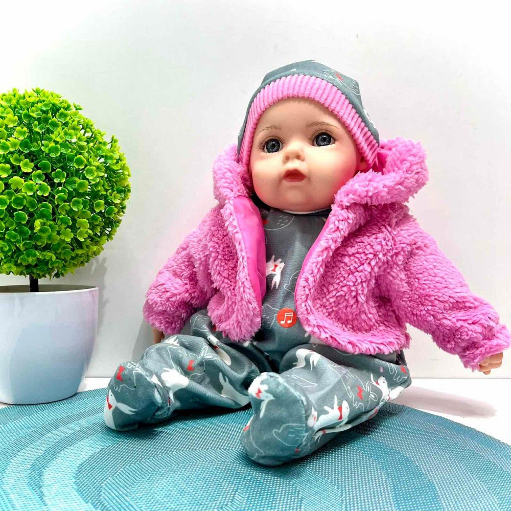 Лялька-пупс м'яконабивна зі звуковими ефектами 3 казки укр мова 39см Вид 2 (M 5921 І UA) Чернігів - фото 2