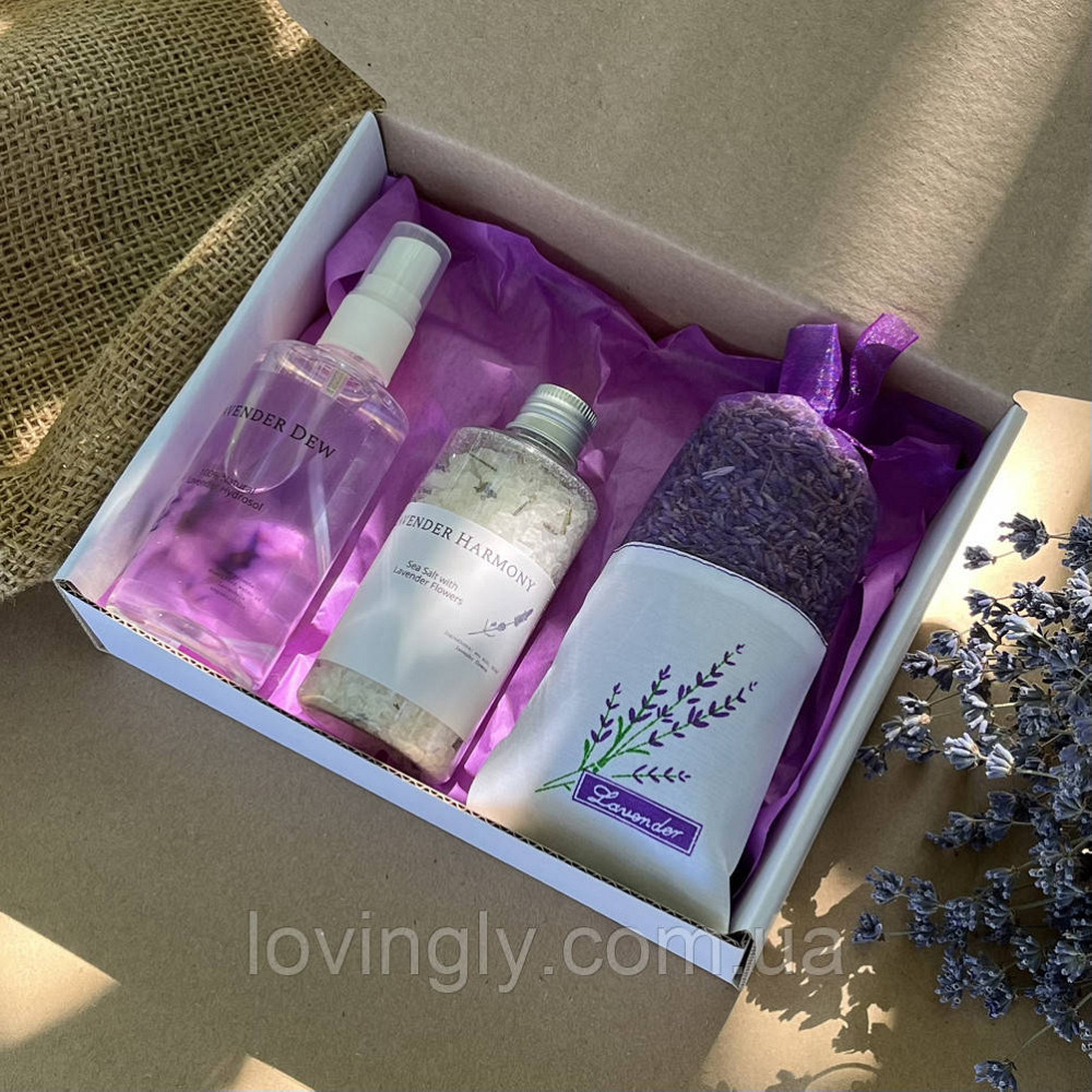 Мини-бокс с лавандовым наполнением, подарок - комплимент Ирпень - изображение 2
