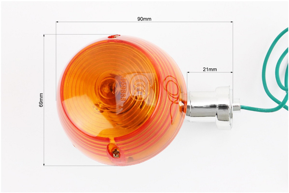 Поворотник лев., Прав. "хром круглі" к-кт 2 шт. Киев - изображение 2