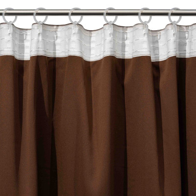 Штора Ardesto микровелюр 100% полиэстер, 150х270 см коричневый (ART1010BR) Винница - изображение 4