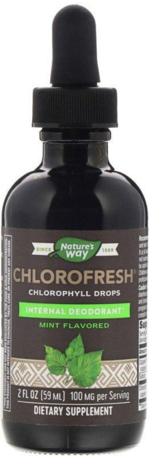 Жидкий хлорофилл Natures Way Chlorophyll Drops вкус мяты 59 мл Киев - изображение 1
