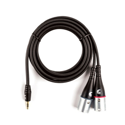Інсертний кабель D&apos;Addario Custom Series 1/8&quot; to Dual XLR Audio Cable (1.8m) (PW-MPXLR-06) Вінниця - фото 2