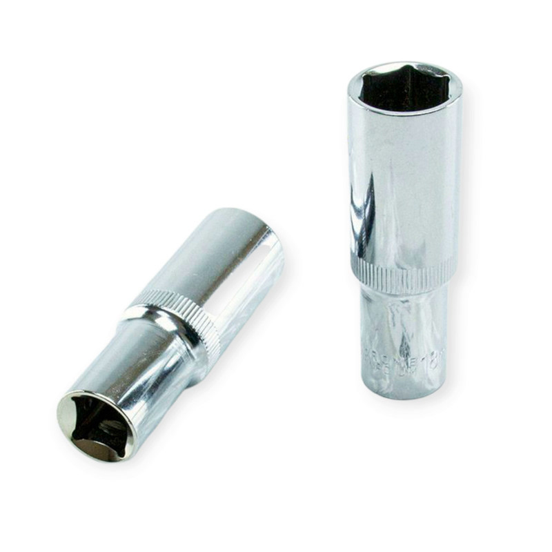 Головка торцевая шестигранная удлиненная 1/2 20мм CrV Мукачево - изображение 1