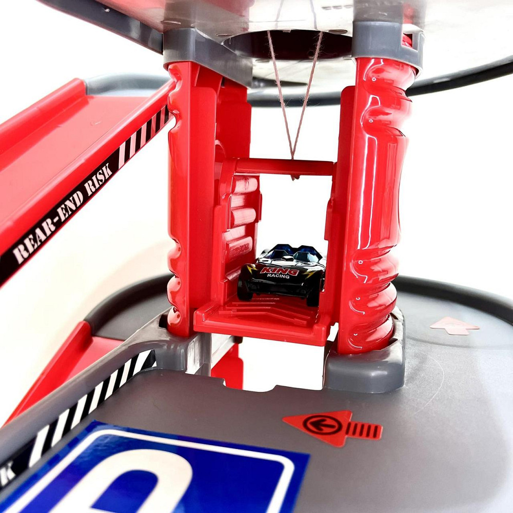 Гараж паркування 3 поверхи 50х35х9см 6 шт машинок (P9988A-2) Чернігів - фото 10