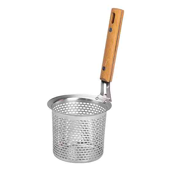 Сито з нержавіючої сталі для фритюру та варіння 10х8 см HP-19-25 Коломия