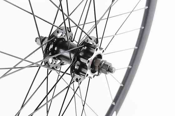 Колесо 26" переднє Disk-brake, обід алюмінієвий, втулка 14Gx36H, кріпл. гайка, "GRAVITY" (можл. подряпини) Київ