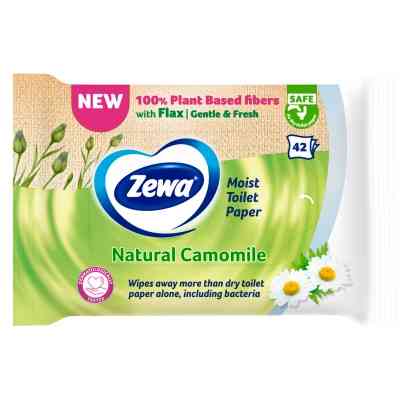 Туалетний папір Zewa Natural Camomile 42 шт (7322540796520) Вінниця