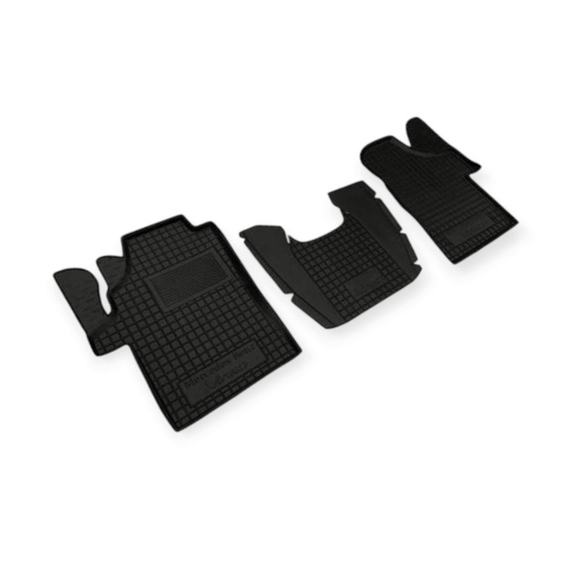 Коврики Мерседес vito ii 03-14 борт 2,5см, с перемычкой салона Мукачево - изображение 1