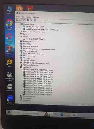 Ноутбук: DELL GAMING G3 /144Hz./i7-9750H/ GTX1660Ti/ RAM16GB/ SSD 512Gb. Киев