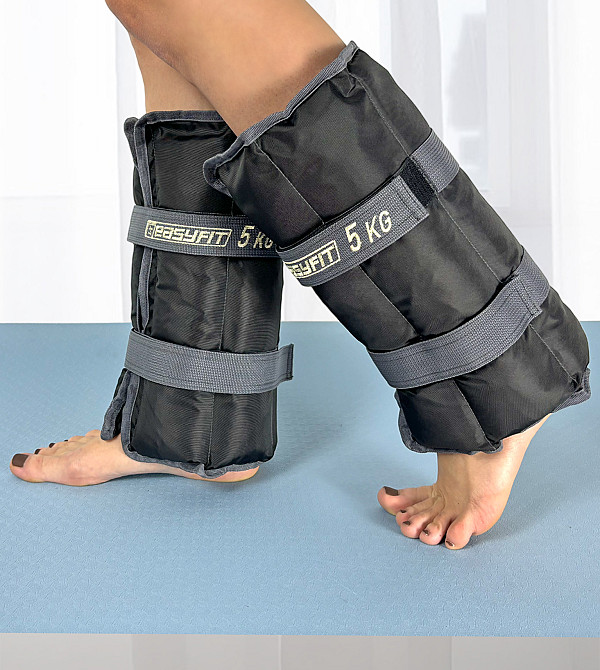 Обтяжувачі для ніг та рук EasyFit 5 кг (пара) Коломия - фото 1