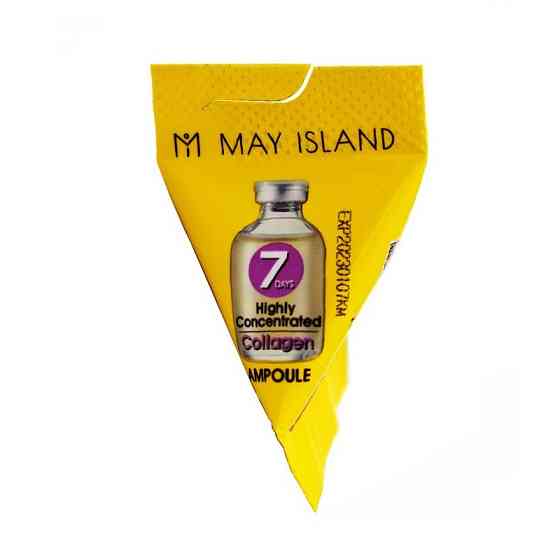 Набор интенсивных увлажняющих ампул с коллагеном 7 Days Highly Concentrated Collagen Ampoule May Island 3х12 Киев