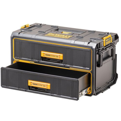 Ящик для инструментов DeWALT TOUGHSYSTEM 2.0, 555х320х320 мм, модуль на 2 ящика (DWST83529-1) Винница - изображение 4