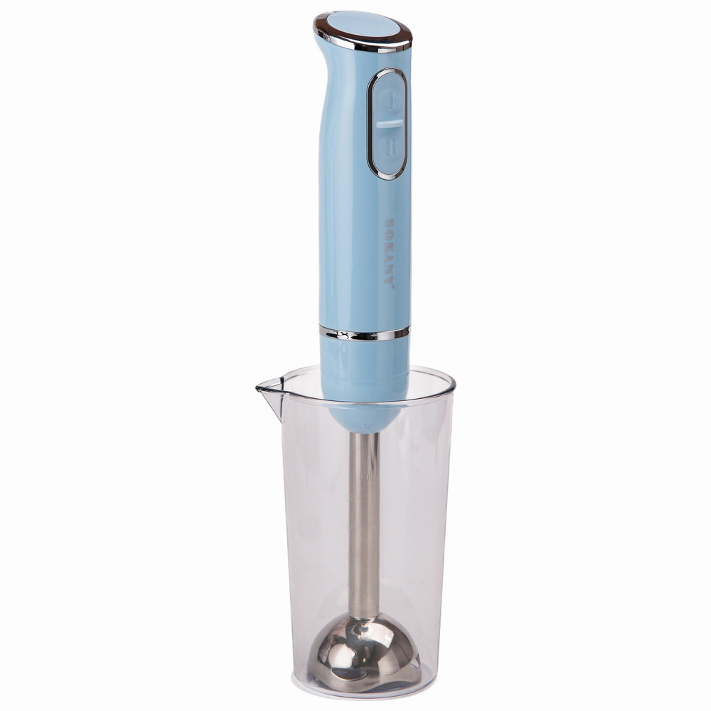 Ручной блендер Sokany 1726, 300 Вт, голубой Киев - изображение 3
