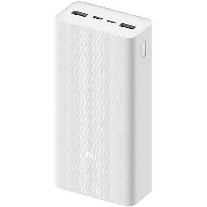 УМБ Xiaomi Mi Redmi Power Bank 30000 mAh micro-USB Type-C быстрая зарядка белый Киев - изображение 1