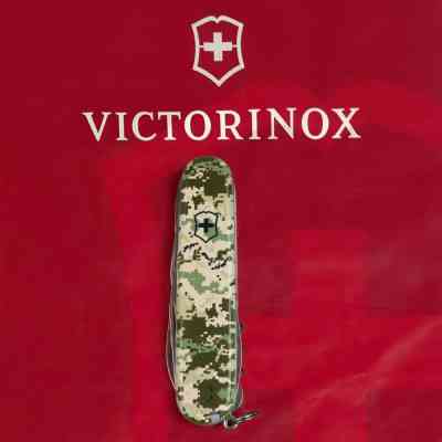 Нож Victorinox Huntsman Army 91 мм Піксель (1.3713.3_W3940p) Винница