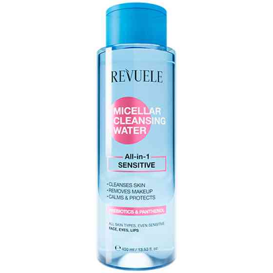 Міцелярна вода All-In-1 для чутливої шкіри Micellar Cleansing Water Revuele 400 мл Київ