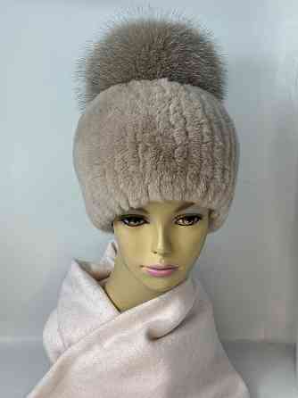 Шапка хутряна жіноча бон Джина Rex Бежевий Харків