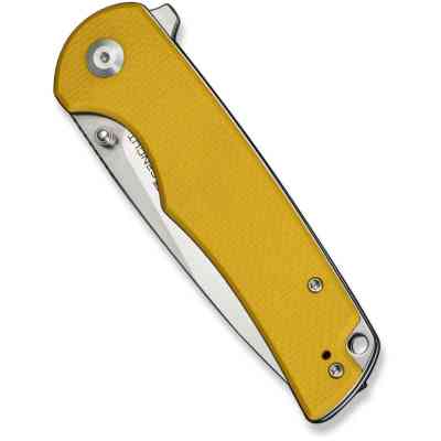 Нож Sencut Praktisk, Yellow G10, Satin (S24019-2) Винница