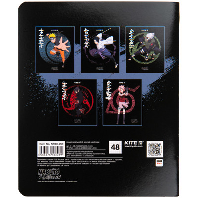 Зошит Kite Naruto 48 аркушів, клітинка (NR23-259) Вінниця - фото 9