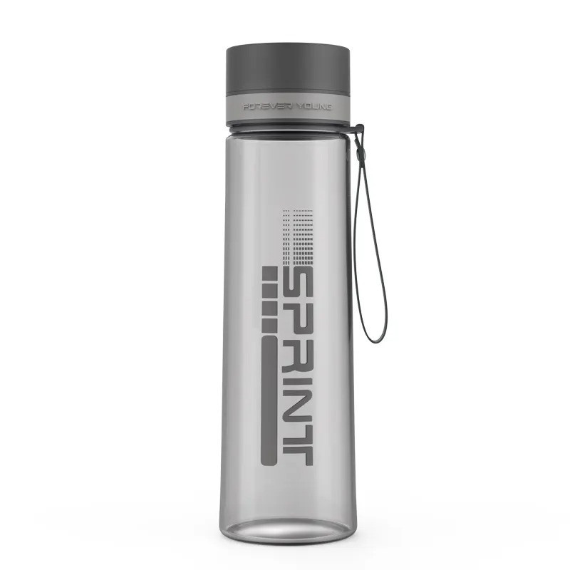 Пляшка для води CASNO 1000 мл KXN-1111 Сіра Кам'янське - фото 1