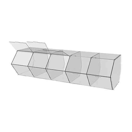 Диспенсер EKOSTAR для мармеладів, снеків, горіхів 5 комірок Київ