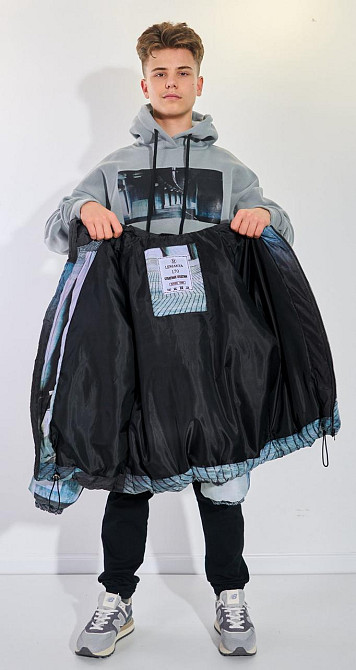 Куртка з принтом (164 см) Київ - фото 8