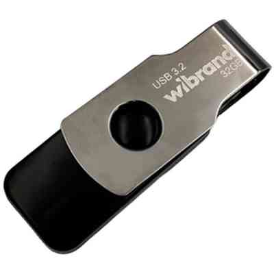 USB флеш накопичувач Wibrand 32GB Lizard Black USB 3.2 (WI3.2/LI32P9B) Вінниця