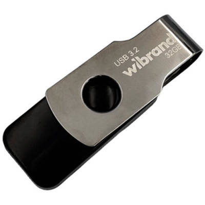 USB флеш накопитель Wibrand 32GB Lizard Black USB 3.2 (WI3.2/LI32P9B) Винница - изображение 2