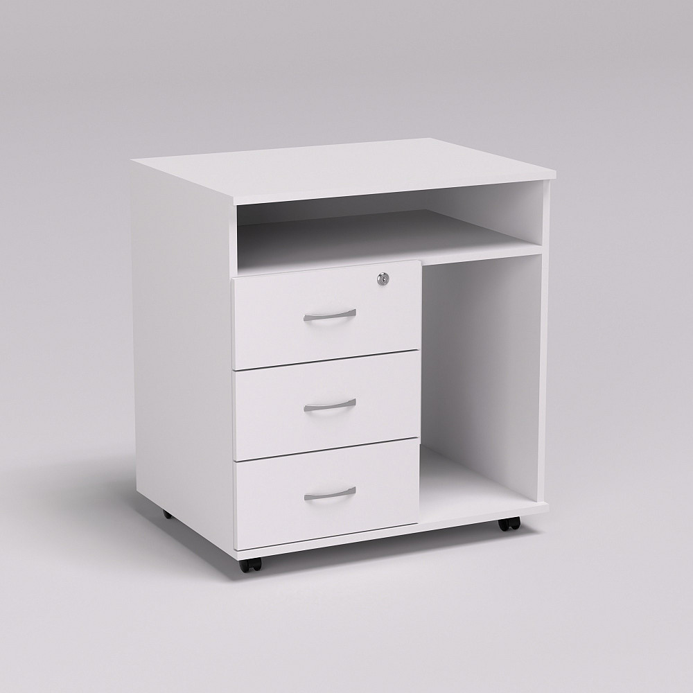 Тумба офисная ТМО-4, Белый, 700/520/760 Львов - изображение 1