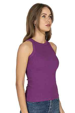 Женская майка-борцовка хлопок в рубчик - Ozkan 27464 L Киев