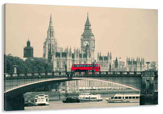 Картина холст в гостиную / спальню   Велика Британія    MLP_142 80x120 см Киев