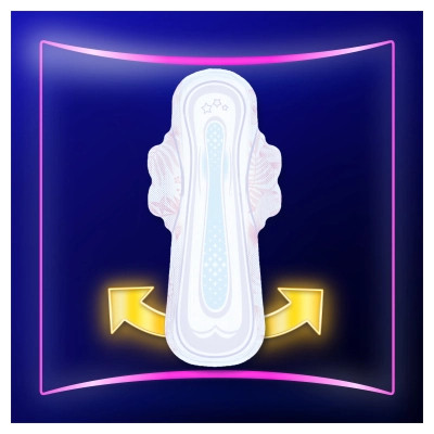 Гігієнічні прокладки Always Ultimate Night Розмір 6 8 шт. (8700216213905) Вінниця - фото 4