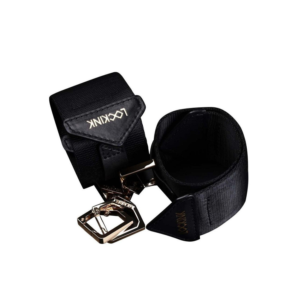 Фіксатори рук і ніг для ліжка LOCKINK BDSM Adjustable Bed Restraint Kit Sex Aura Київ - фото 5
