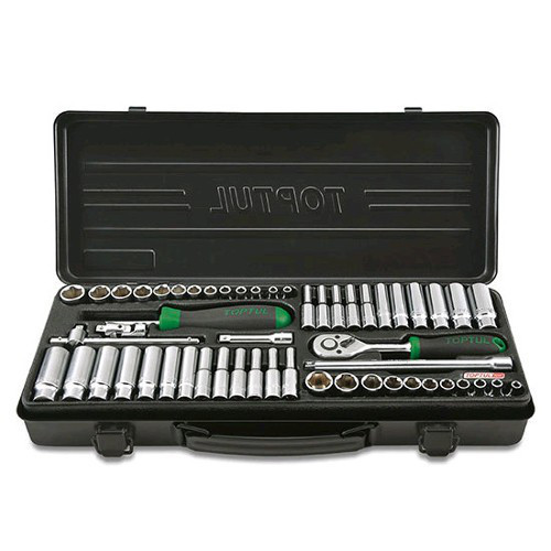 Професійний набір інструменту TOPTUL 1/4" 54ед. (дюйм+метр.) GBA54400 Одеса - фото 1