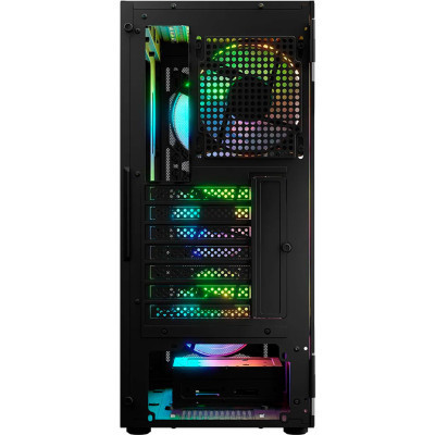 Корпус Logic concept PORTOS MESH+GLASS ARGB fans 4x120mm BLACK (AT-PORTOS-10-0000000-0002) Вінниця - фото 5