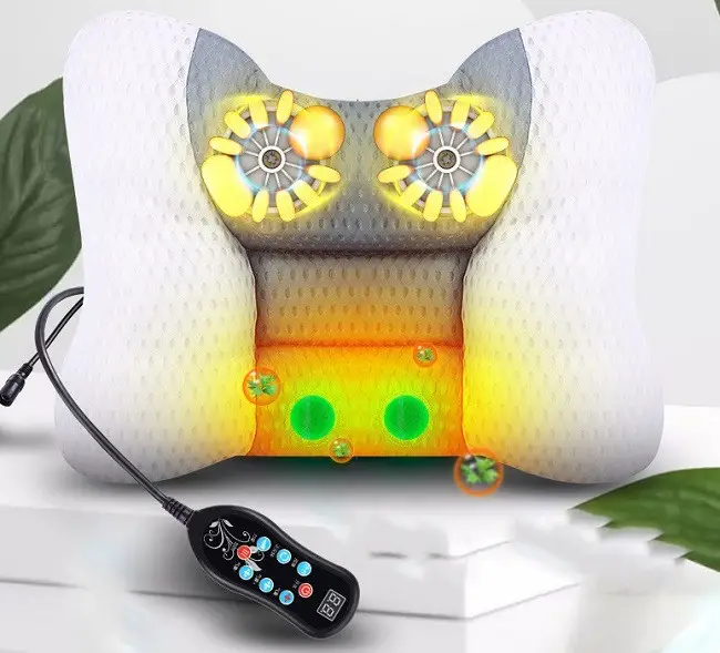 Массажер для шеи А-3 Массажная подушка (Серая) Винница - изображение 6