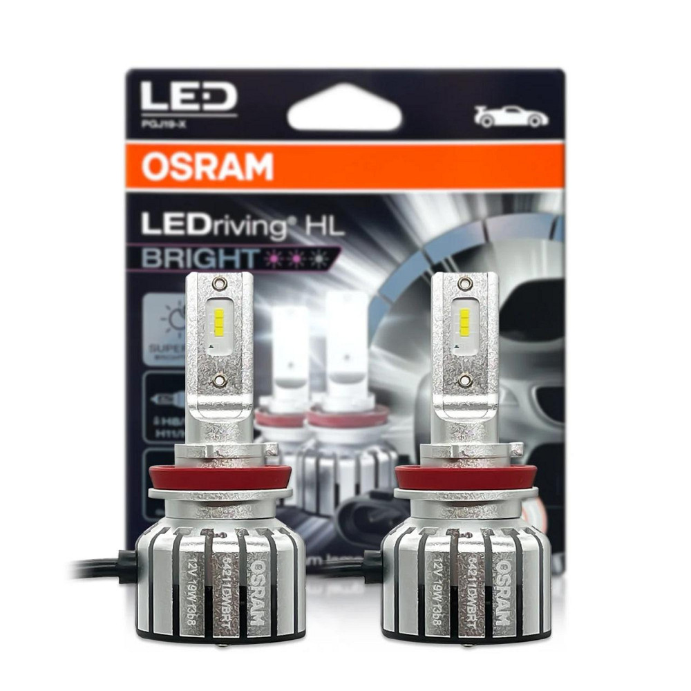 Комплект світлодіодних ламп OSRAM 64211DWBRT-2HFB H8/H9/H11/H16 LEDriving HL BRIGHT +300% 6000K 12V Харків - фото 1