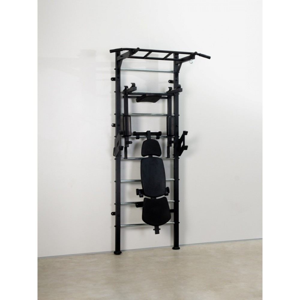 Шведская стенка спортивная Terminator Black для детей и взрослых усиленная металлическая для всей семьи Каменское - изображение 2