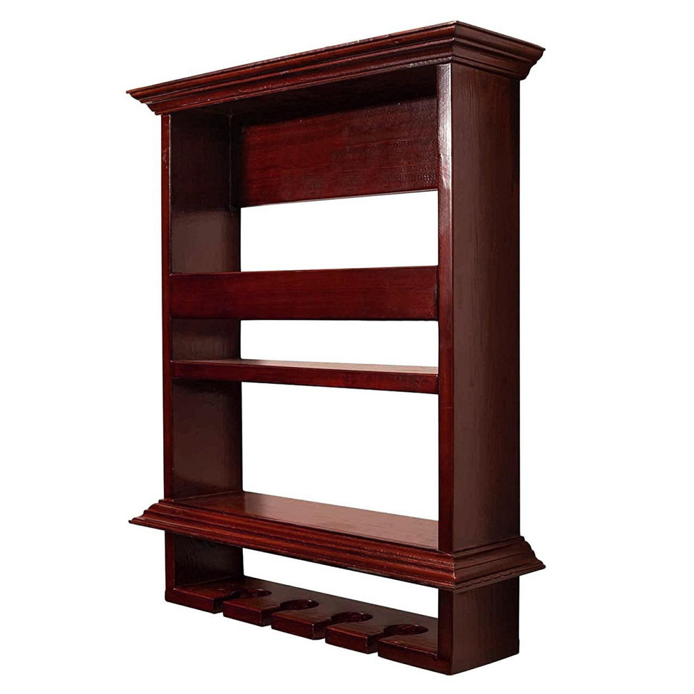 Настенная винная полка 