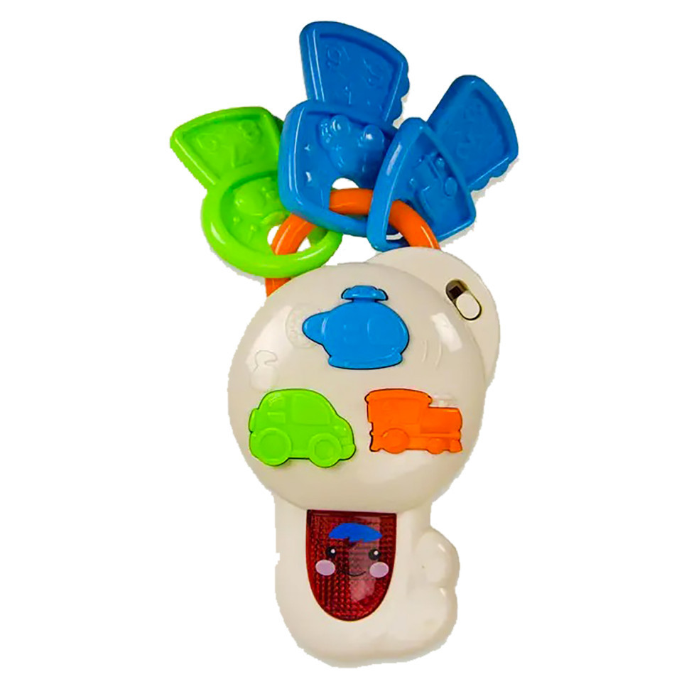 Брязкальце в ручку 0612 брелок, світло, звук, мелодії Вінниця - фото 1