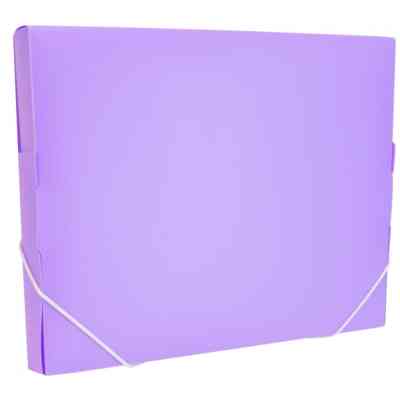 Папка на резинках Optima А4 30 мм, лавандова (O35616-88) Вінниця