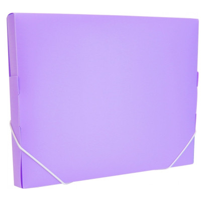 Папка на резинках Optima А4 30 мм, лавандова (O35616-88) Вінниця - фото 1