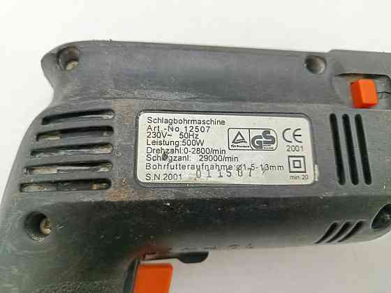 Ударний дриль Brüder Mannesmann 500W Art.12507 (товар вживаний) Луцк
