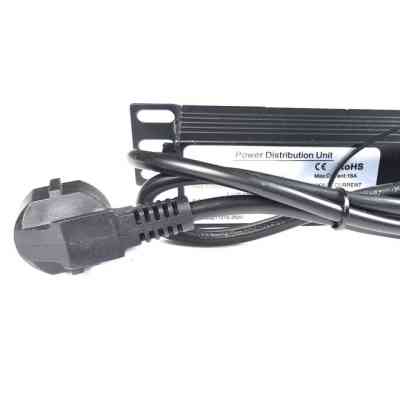 Силовий блок Eserver 19&quot; 8 розеток, выкл., алюм. корпус PDU 220В, 16А (WT-2261A-GER-8WAY) Вінниця