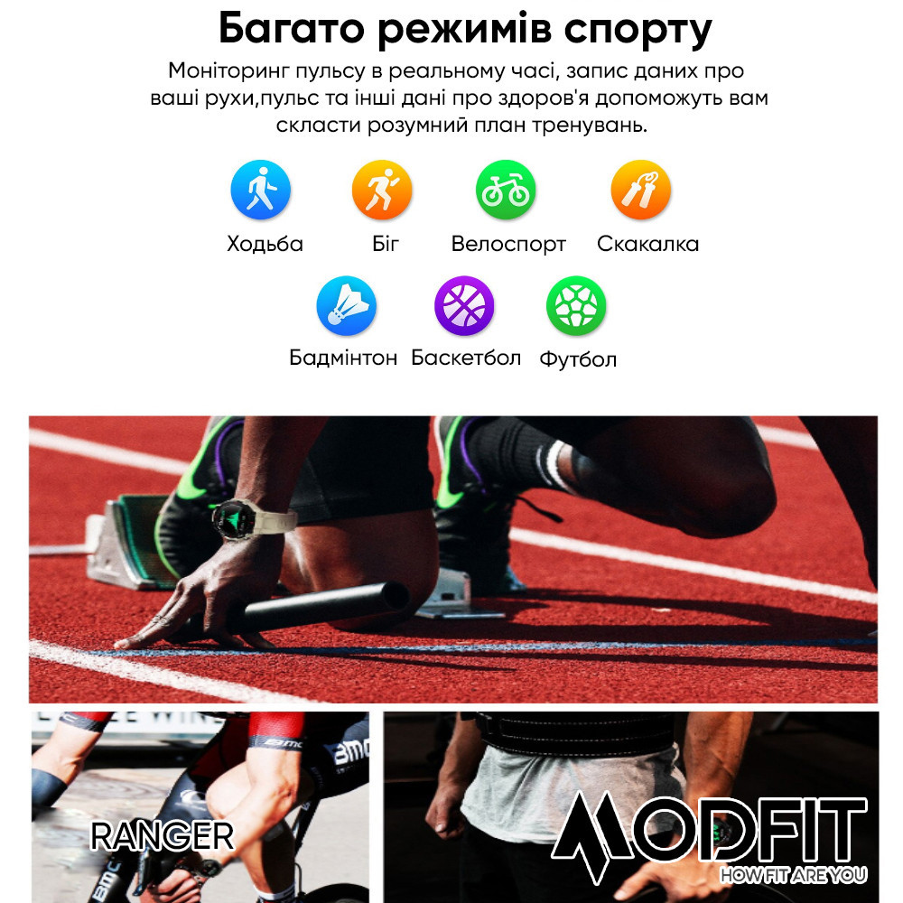 Modfit Ranger Grey 36 мм. Киев - изображение 9
