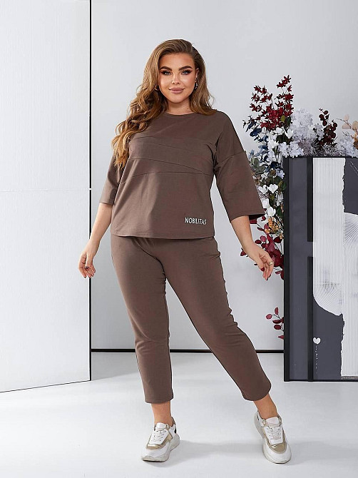 Женский спортивный прогулочный костюм двунитка.  42-60р. Киев - изображение 9