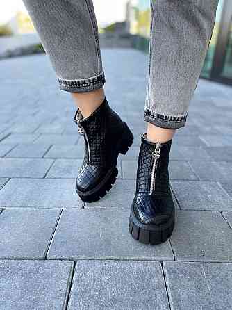 LIRIO Черевики жіночі LIRIO чорні натуральна шкіра зима 36-39 ( /91650) Коломия