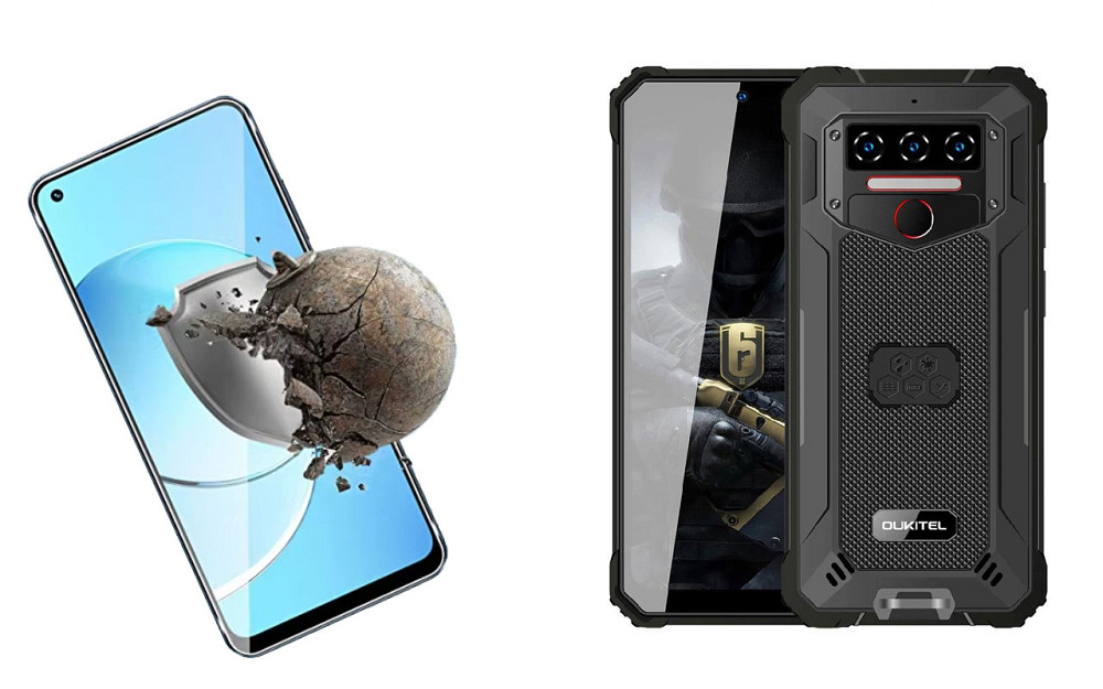 Захисне скло DefenzoGlass для Oukitel WP23, WP23 Pro – подвійна міцність Київ - фото 2